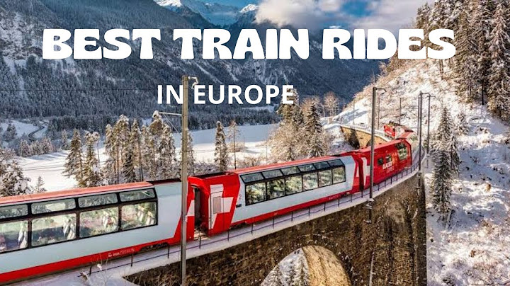 Top 3 best train routes for winter in europe năm 2024