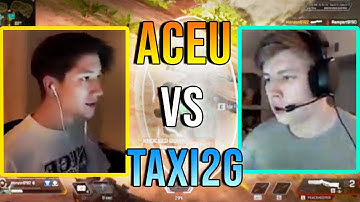 NRG Aceu Outplayed by Taxi2g Tap Strafe | Apex Legends Season 13