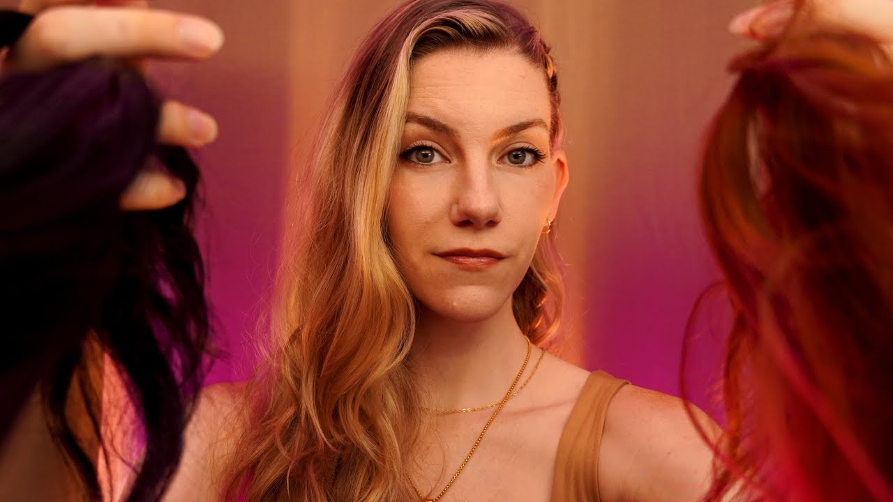 Super Chill Girl Gives You a Haircut 💇🏼‍♀️ Hairbrush ASMR, Soft Spoken For Sleep