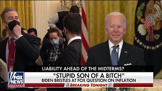 Biden calls Fox News reporter ‘stupid son of a bitch’ following inflation question