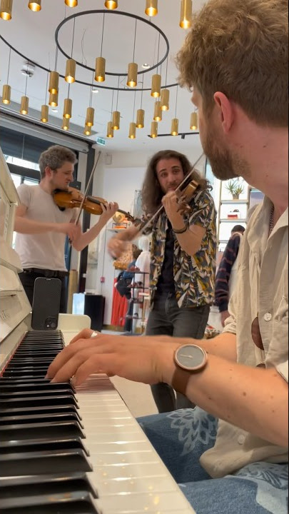 The END was so EPIC !! 😍🎻         #interstellar #piano #violin #livemusic #pianocover