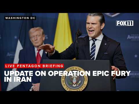 Defense Secretary Hegseth to brief media on Operation Epic Fury