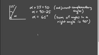 Grade 8, Ex. 10:01 Adjacent angles