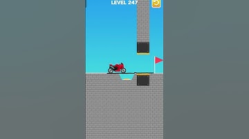 Draw Bridge Level 247 gaming #1million #gameplay #games #shorts