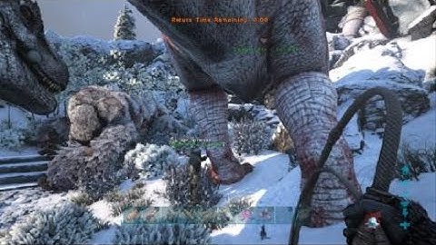 ARK: TGMC: 3 REX 1 YUTY/ MEGAPITHECUS BOSS FIGHT