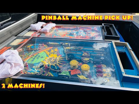 Pinball Pick Up - Stern Flight 2000 & Bally Six Million Dollar Man Pinball Machines!