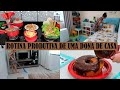 LIMPEI E ORGANIZEI TODA A CASA, TESTEI MOP SPRAY,ALMOÇO FRESQUINHO, O MELHOR BOLO DE CENOURA