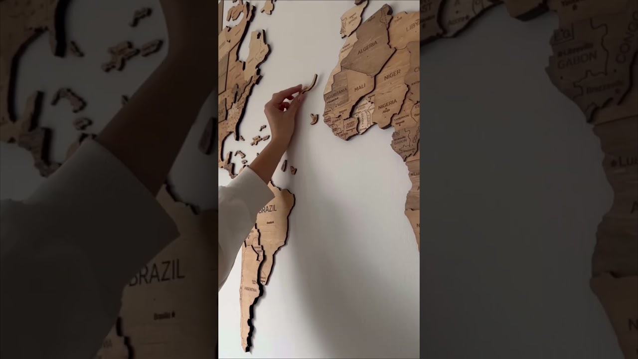 Our Map is long-lasting interior decor 😍 With PROMO CODE “you10” you get 10% OFF + Free Shipping 🔥
