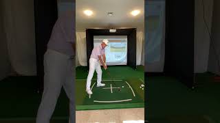 The Bowler Drill.  Slice no more and hit the golf ball farther! #golf #golfswing #golftips #golflife