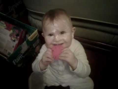 Baby attacks Sudocrem