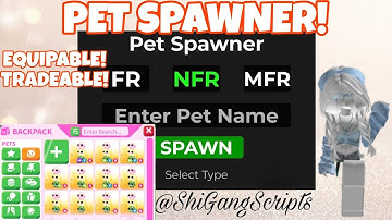 OP 🐧 ICE CREAM PENGUINS ADOPT ME SCRIPT | Pet Spawner Showcase