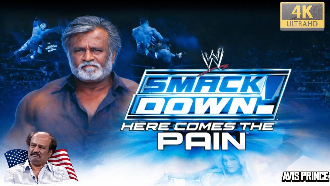 Superstar Rajinikanth in SmackDown Style 🔥 | Thalaivar Mass