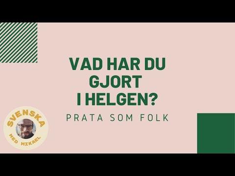 Video: Vad Du Ska Se På Helgen