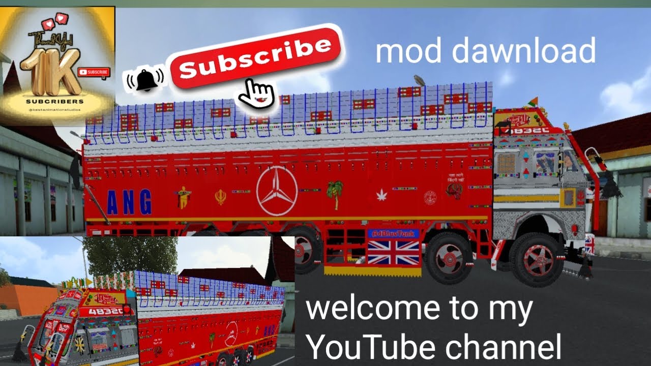 Bus simulator new tata truck 4830 bs 6 mod lik dawnload