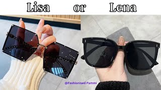 Lisa or Lena 💖 [Stylish outfits & purse & sunglasses] @fashionisedpammi8347