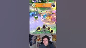 Satisfying AZUMARILL 5 KO Goal Defense | #pokemonunite #pokemon #shorts