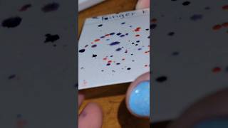 Full Day 15 : Finger kick | Splatter 💢 Watercolor technique News