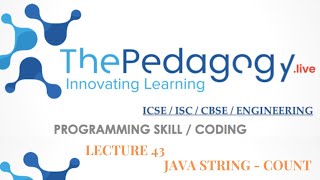 Lecture 43 Java String : Scanner Class | String Input | String Length | Java ICSE | ISC | Board Exam