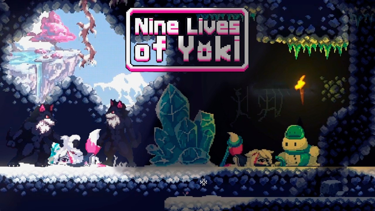 THE POOR FOX GIRL IS IN A BIG MESS - Nine Lives of Yoki GamePlay Demo