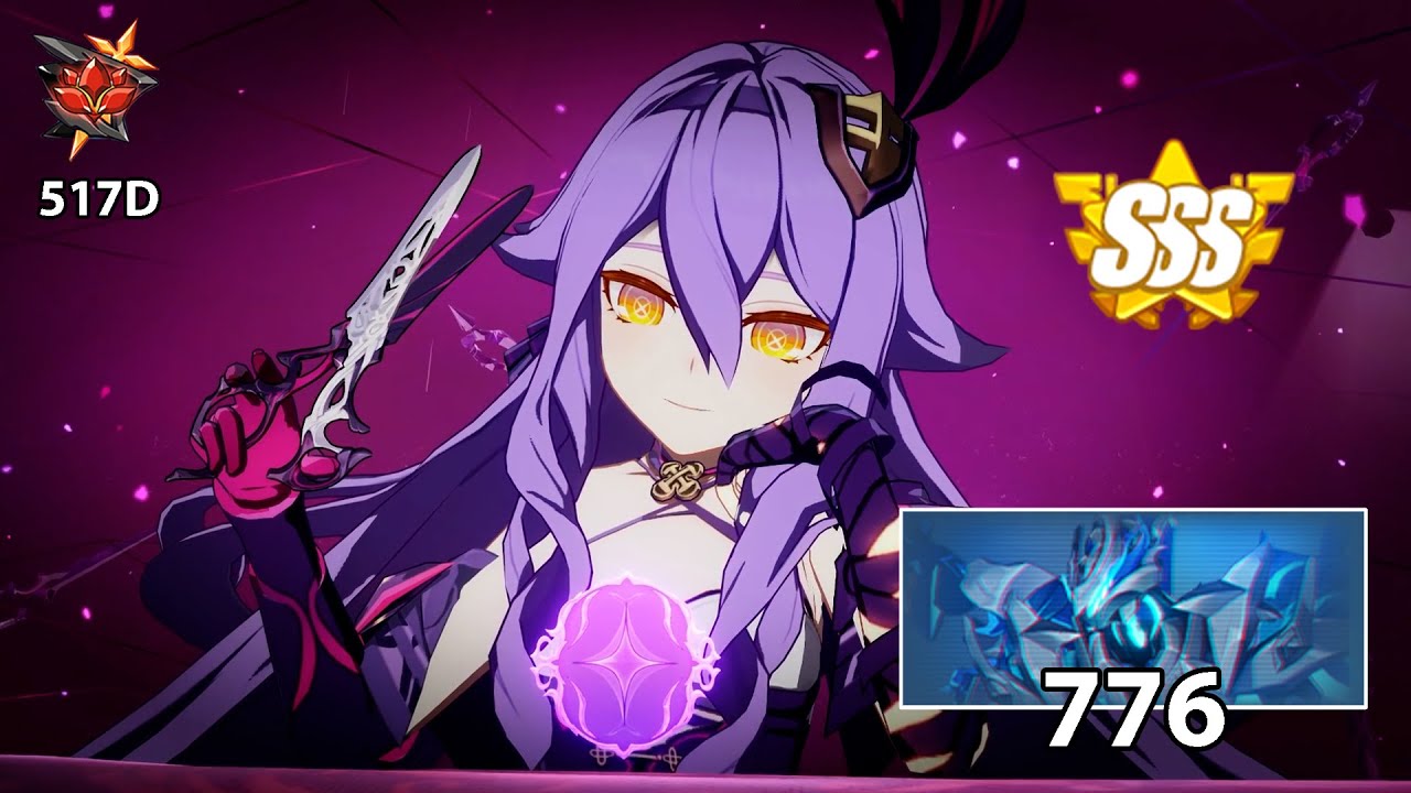 [HI3 RL 517D] Litost (Fire) (776 Pts) | MMG(SSS) HoTr(SS2) TFM(S0) + 4* Kiana ELF