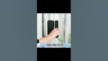 [Không Đục Lỗ]  Review Khoá Vân Tay Lắp Cửa Kính Cường Lực  #khoavantay #khoavantaysollic