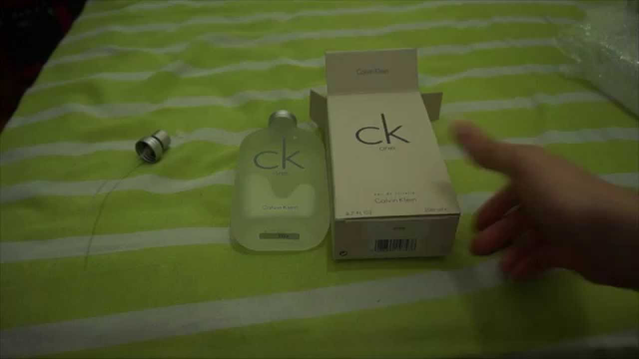 Unboxing Perfume CK One + dica de 