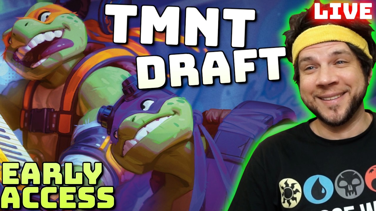 We are Drafting #MTGxTMNT on Arena  |  EARLY ACCESS Stream