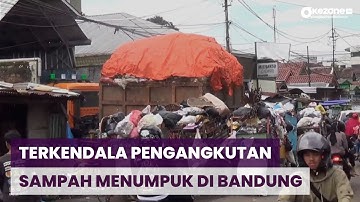 Sampah di Sejumlah TPS di Bandung Menumpuk Akibat Terkendala Pengangkutan