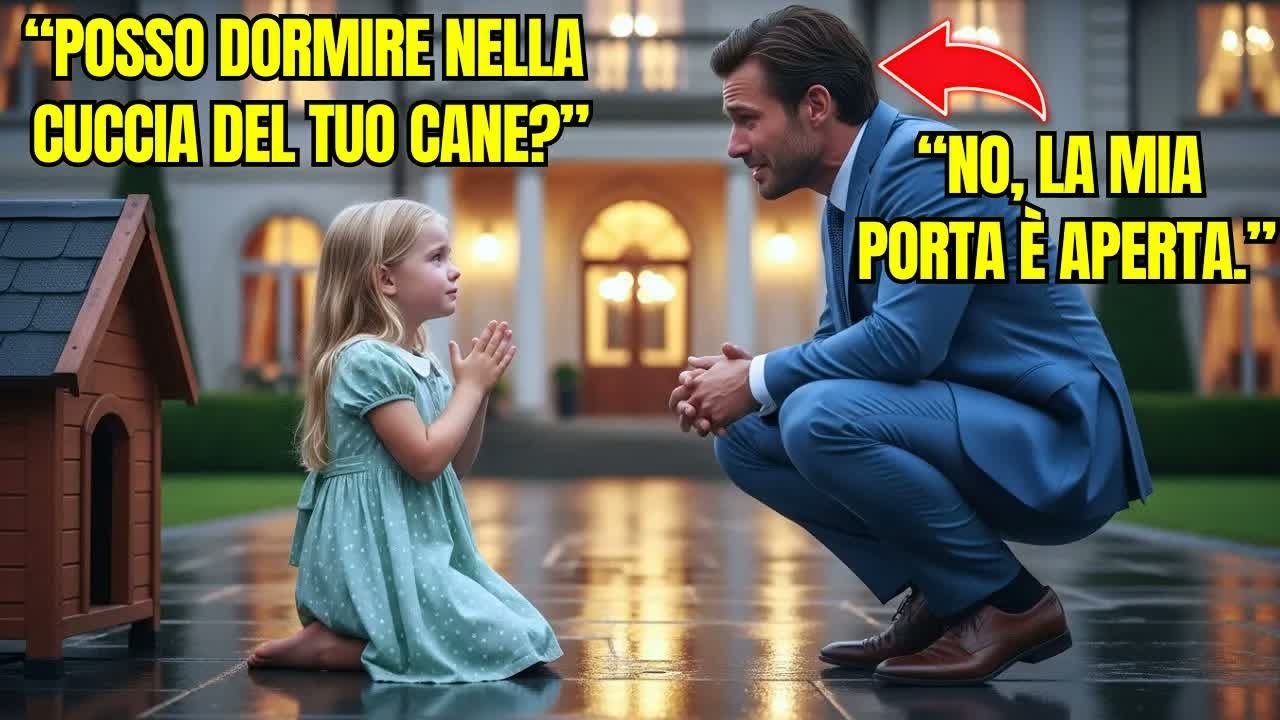 Povera Ragazza Supplicò un Milionario di Dormire in una Cuccia — La Sua Risposta Sconvolse Tutti