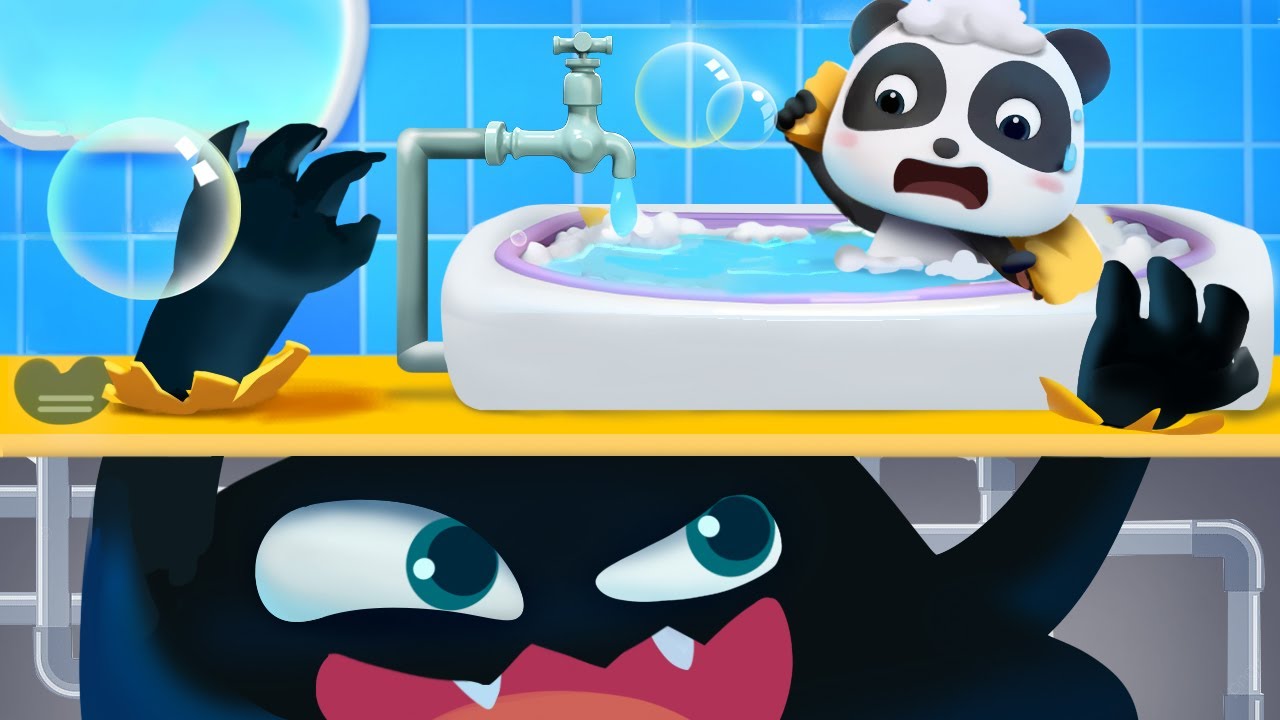 Monstruo en el Baño | Canción de Baño | Videos para Niños | BabyBus en Español