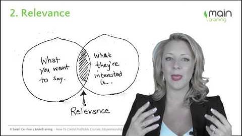 Creating Online Courses: How Adults Learn - Principle 2: Relevance