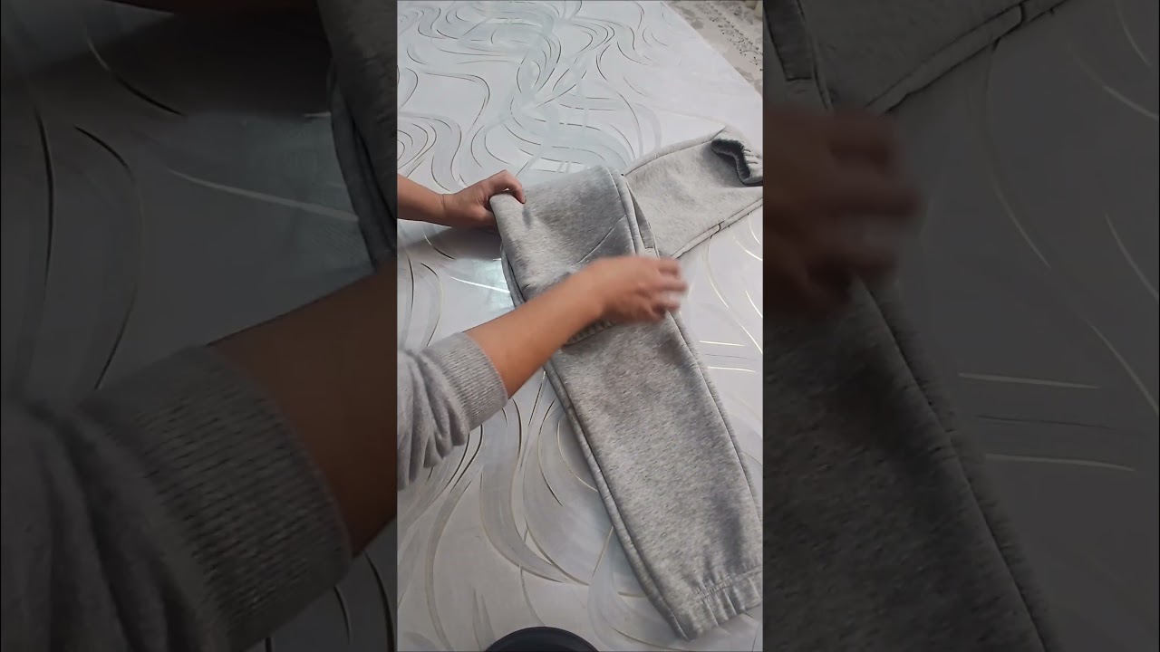Quick and neat way to fold adult pants.