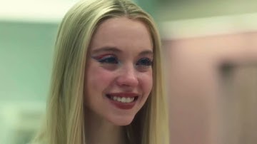 Stan Twitter: Cassie from Euphoria crying and getting herself together while H3NTAI plays