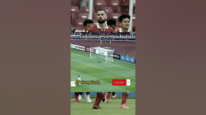 Indonesia vs Cambodia #affsuzukicup2022 #shorts