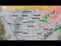 Freezing rain moves in with a lot of cloud cover