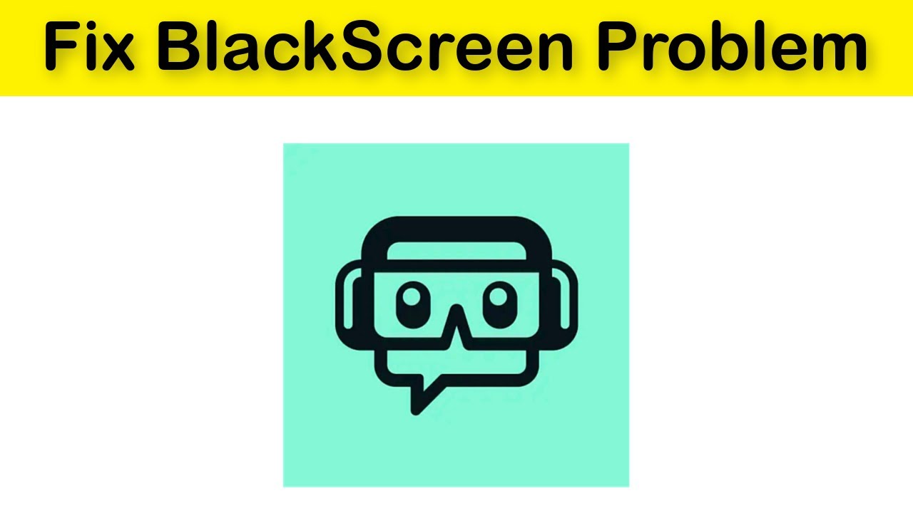 How To Fix Streamlabs App Black Screen Problem Android & Ios YouTube