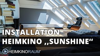Heimkino ’’SUNSHINE’’ – made by HEIMKINORAUM Stuttgart