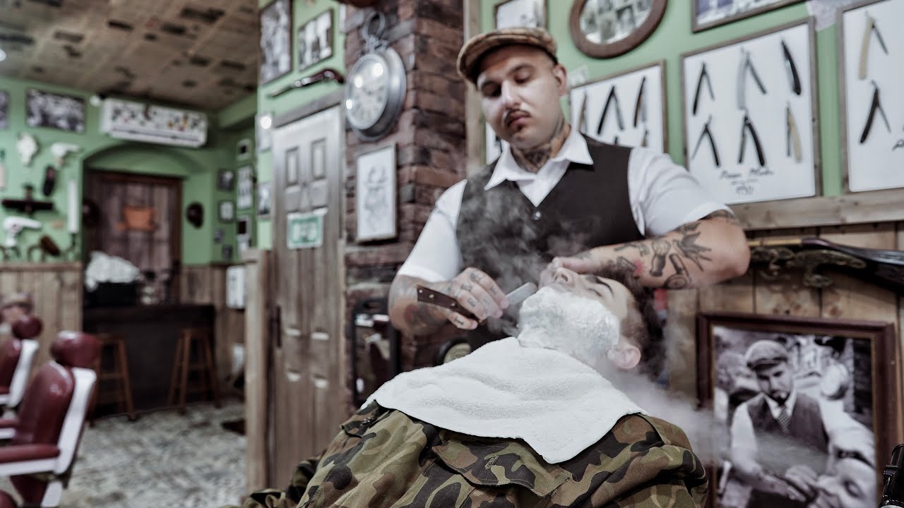 💈 ASMR BARBER SHAVE and WHISKEY, the Perfect Combo YouTube
