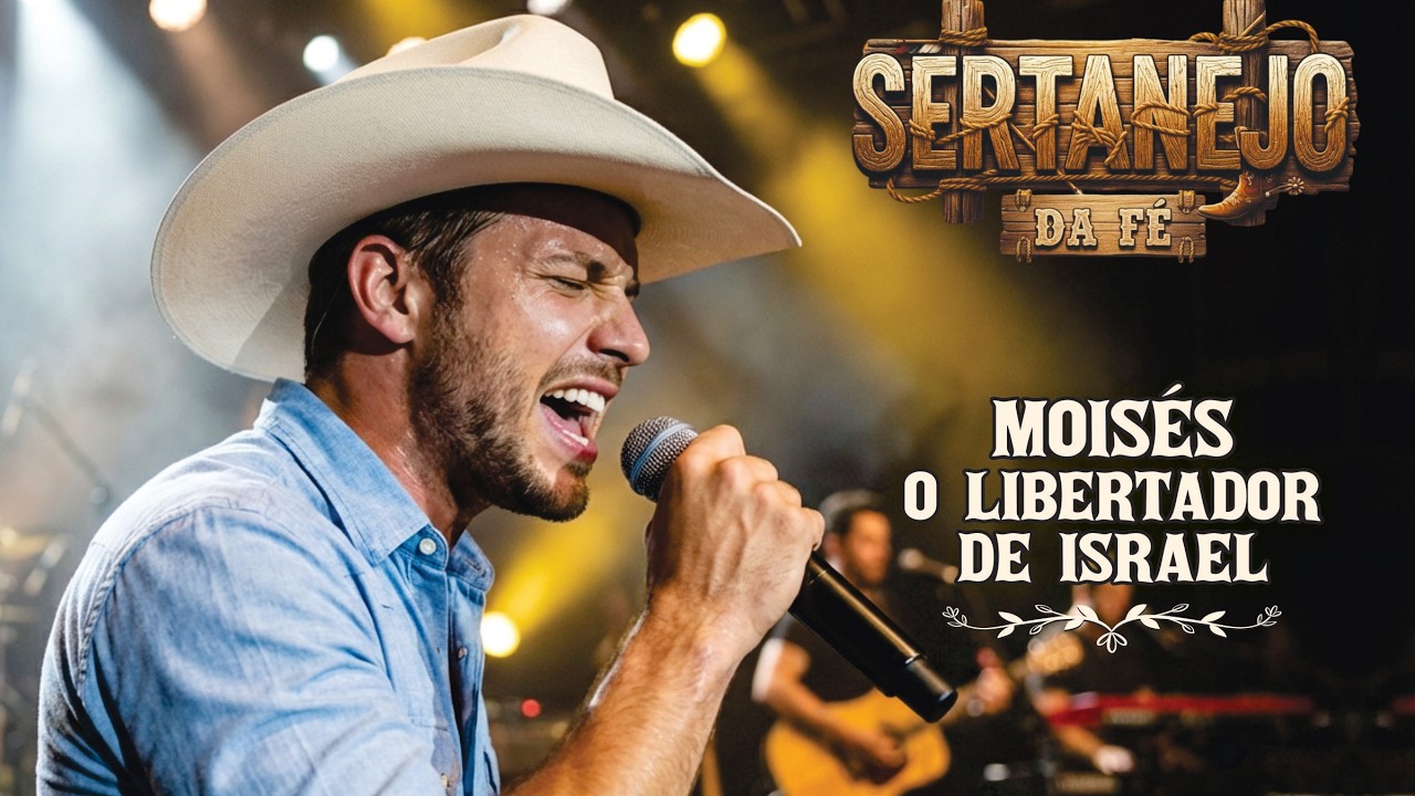 Moisés, o libertador de Israel #sertanejogospel #musica #sertanejo #gospelmusic