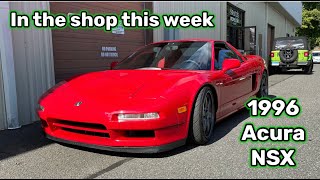 In the shop this week - 1996 Acura NSX