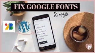 How to fix Google fonts not loading on Mobile - WordPress Tutorial