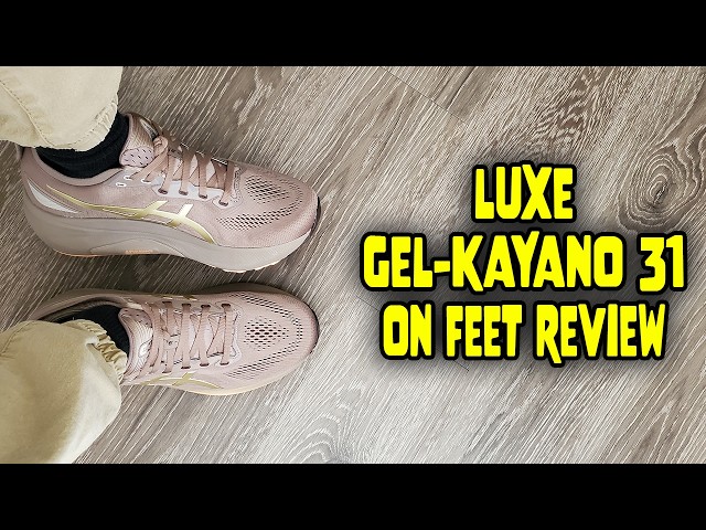 ASICS Shoes Gel-Kayano 31 Mens 10 Mauve Gold Running Sneakers 1011C035 FF Blast+ GEL-KAYANO 31 LUXE main image 3