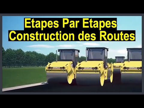 Vidéo: Remplissage de la route. Technologie de construction routière