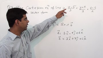 3D lines  class XII NCERT EXERCISE 11.2 QUESTION 7