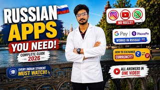 25 Russian Apps Every Indian Student Needs | GPay, PhonePe & Currency Exchange (2026) 🇷🇺 screenshot 3
