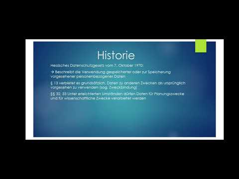 Datenschutz und Datensicherheit