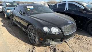 Cheap 2018 Bentley Continental GT SPEED 626HP at IAAI Happy New Year 2024!!