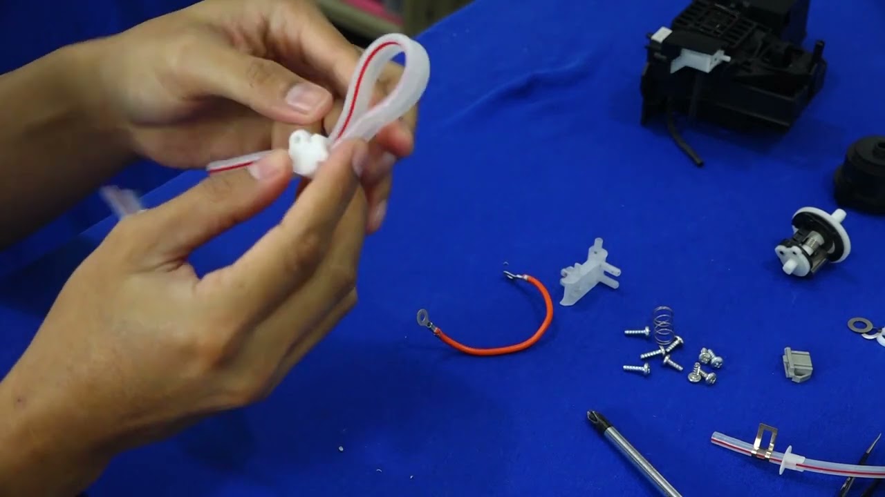 Cara Bongkar Pasang Rangkaian  Pompa Printer