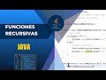 Java Funciones Recursivas que diferencia hay con las funciones y veamos Ejemplos de Recursividad