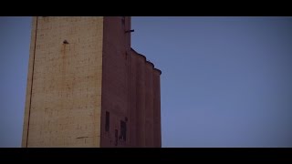 Silo Mural - Day 1 - Before the Mural - Guido van Helten